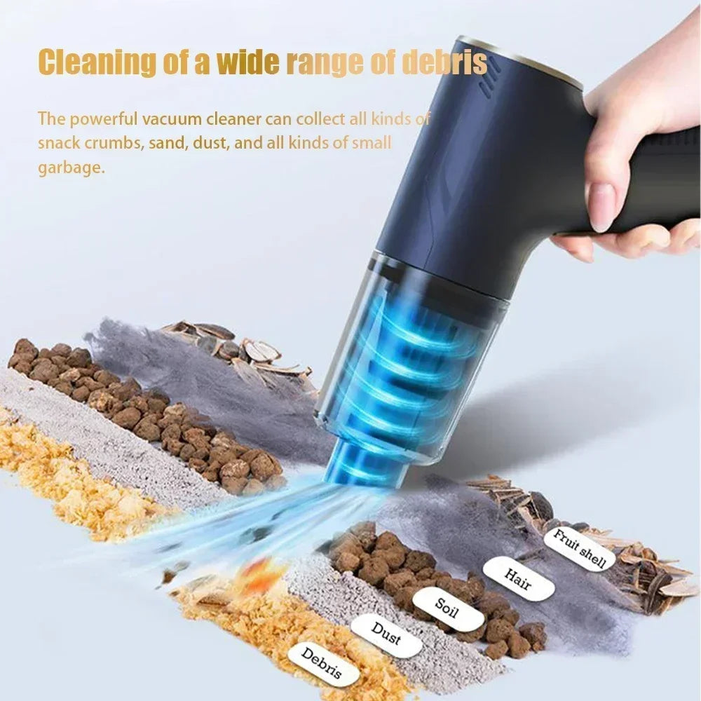 Powerful Mini Car Vacuum Cleaner